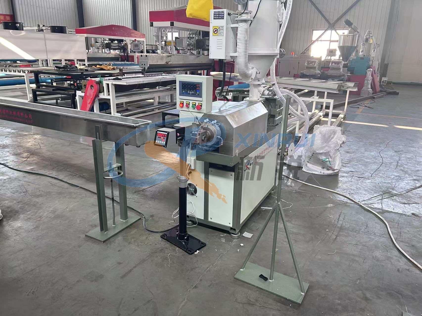 PVC yarn cover machine