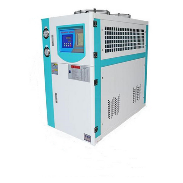 Plastic Industrial 5HP 10HP 20HP Air Cooled Water Chiller For Plastic Extrusion Machine