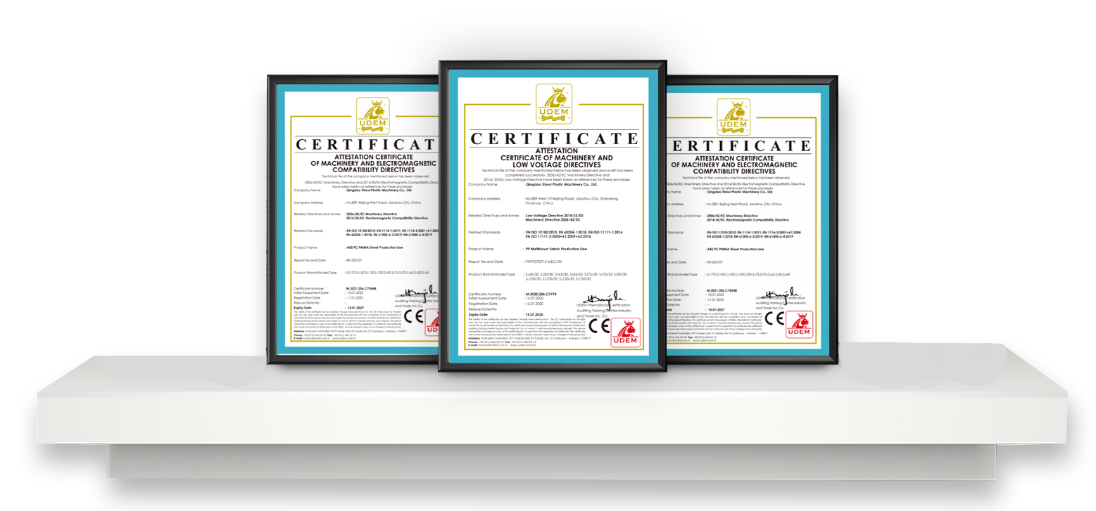 Certificates