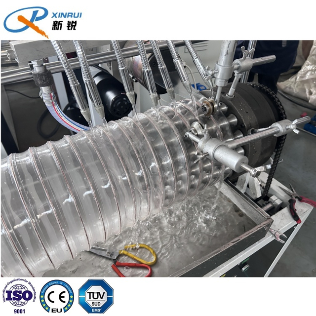 PU TPU Plastic Ventilation Duct Hose making machine