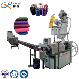 Single Double Color High Speed Pvc Yarn Coating Polyester Yarn Making Machine
