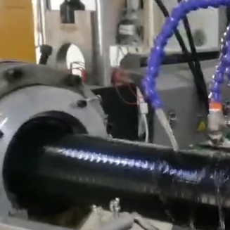 PVC pipe extrusion line